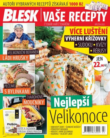 Obálka e-magazínu BLESK VAŠE RECEPTY 3/2025