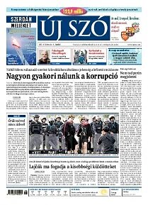 Obálka e-magazínu Új Szó 4.2.2014