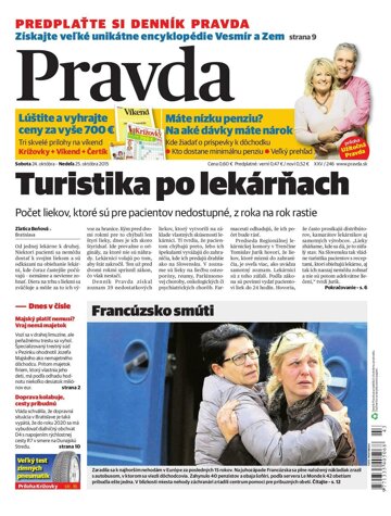 Obálka e-magazínu Pravda 24.10.2015