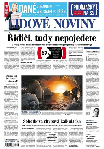 Obálka e-magazínu Lidové noviny 23.2.2017