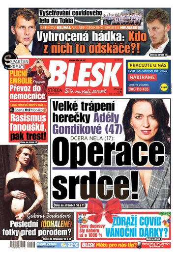 Obálka e-magazínu Blesk 4.8.2021