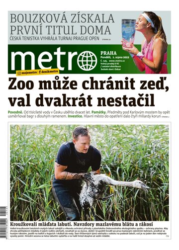 Obálka e-magazínu deník METRO 1.8.2022