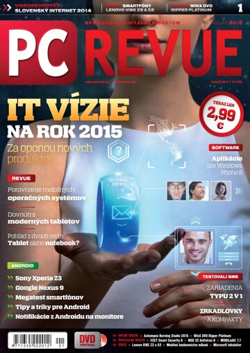 Obálka e-magazínu NEXTECH 1/2015