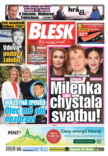 Obálka e-magazínu Blesk 3.4.2023