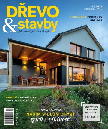 Obálka e-magazínu DŘEVO&stavby 6/2024