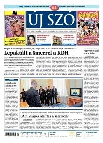 Obálka e-magazínu Új Szó 1.3.2014