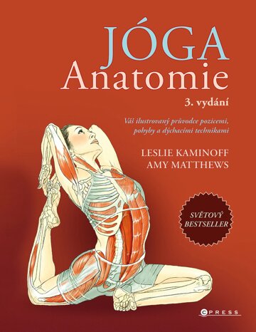 Obálka knihy JÓGA – anatomie, 3. vydání