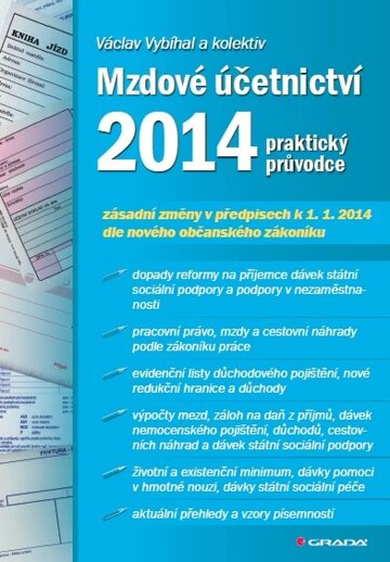 Obálka knihy Mzdové účetnictví 2014