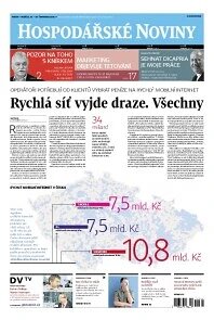 Obálka e-magazínu Hospodářské noviny 145 - 25.7.2014