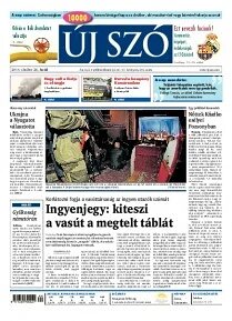 Obálka e-magazínu Új Szó 28.10.2014