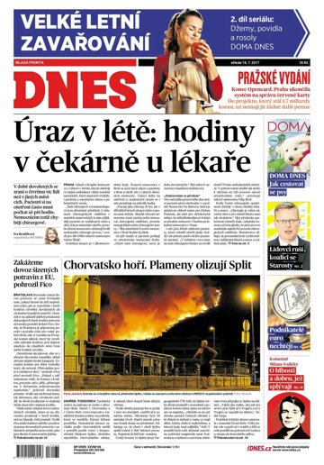 Obálka e-magazínu MF Dnes 19.7.2017