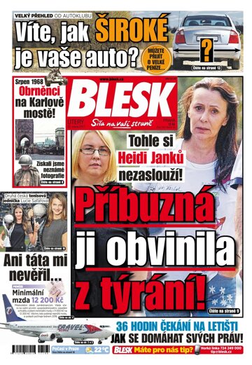 Obálka e-magazínu Blesk 22.8.2017