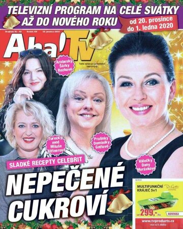 Obálka e-magazínu AHA! Tv - 19.12.2019