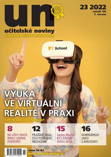 Obálka e-magazínu Učitelské noviny 23/2022