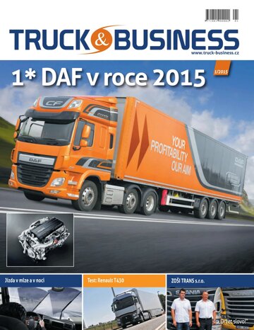 Obálka e-magazínu Truck & business 1/2015