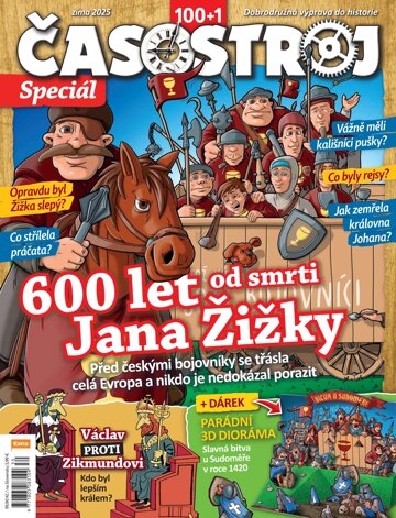 Obálka e-magazínu Časostroj SPECIÁL zima 2025