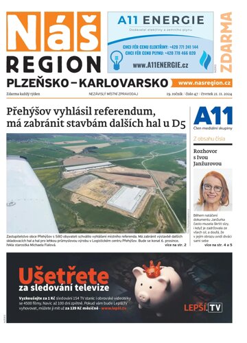 Obálka e-magazínu Náš Region - Karlovarsko 47/2024