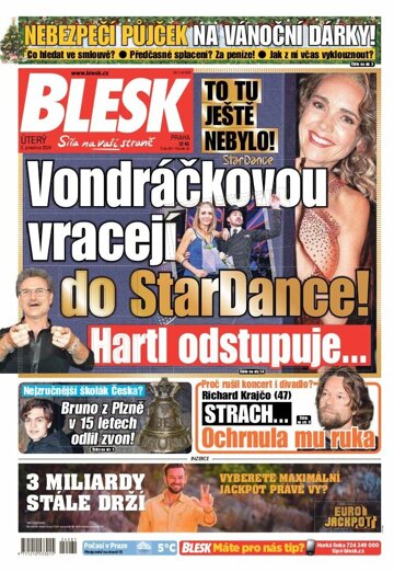 Obálka e-magazínu Blesk 3.12.2024