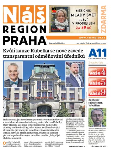 Obálka e-magazínu Náš Region - Praha 4/2025