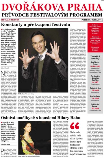 Obálka e-magazínu Hospodářské noviny - příloha 073 - 15.4.2016HX