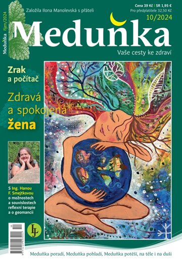 Obálka e-magazínu Meduňka 10/2024