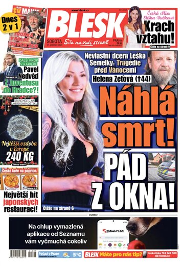 Obálka e-magazínu Blesk 21.12.2024