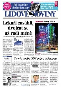 Obálka e-magazínu Lidové noviny 17.10.2013