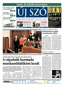 Obálka e-magazínu Új Szó 2.7.2014