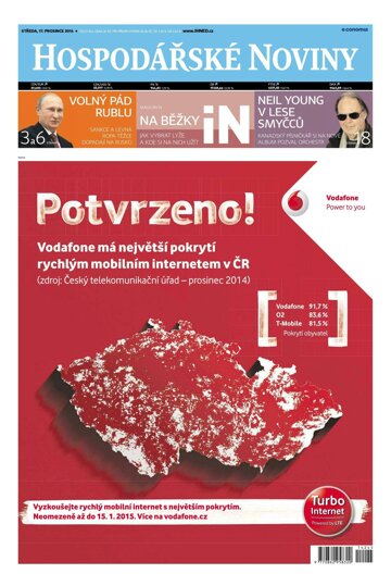 Obálka e-magazínu Hospodářské noviny 245 - 17.12.2014