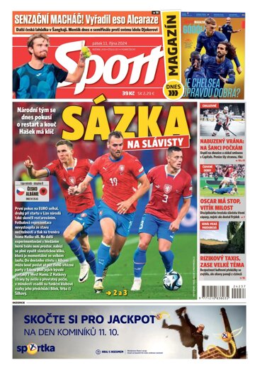 Obálka e-magazínu Sport 11.10.2024