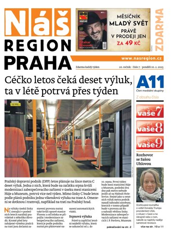 Obálka e-magazínu Náš Region - Praha 7/2025