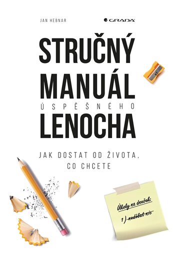 Obálka knihy Stručný manuál úspěšného lenocha