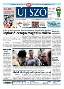 Obálka e-magazínu Új Szó 2.6.2014