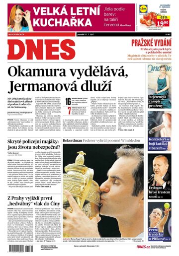 Obálka e-magazínu MF Dnes 17.7.2017