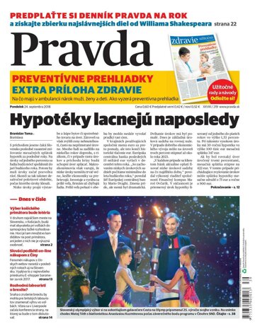 Obálka e-magazínu Pravda 24.9.2018