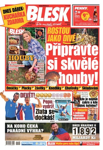 Obálka e-magazínu Blesk 6.8.2021