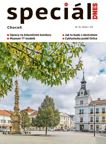 Obálka e-magazínu Magazín DNES SPECIÁL Pardubický - 18.10.2024