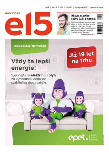 Obálka e-magazínu E15 3.12.2024