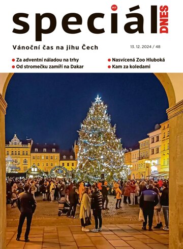 Obálka e-magazínu Magazín DNES SPECIÁL Jižní Čechy - 13.12.2024