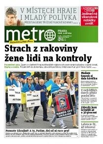 Obálka e-magazínu deník METRO 5.9.2014