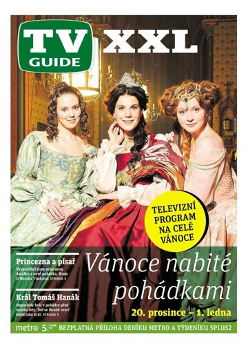 Obálka e-magazínu deník METRO TV guide XXL - 4.12.2014