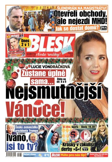 Obálka e-magazínu Blesk 5.12.2020