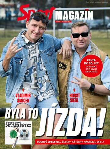 Obálka e-magazínu Příloha Sport magazín - 25.3.2022