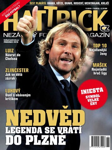 Obálka e-magazínu HATTRICK 11/2016