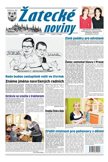 Obálka e-magazínu Žatecké noviny 5/2015