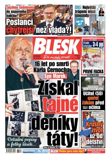 Obálka e-magazínu Blesk 16.5.2023