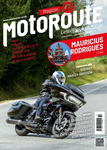 Obálka e-magazínu MotoRoute Magazín 5/2024