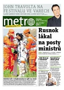 Obálka e-magazínu deník METRO 27.6.2013