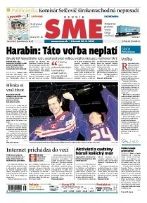 Obálka e-magazínu SME 16.9.2014