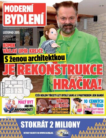 Obálka e-magazínu Příloha Blesk Moderní bydlení - 25.11.2015